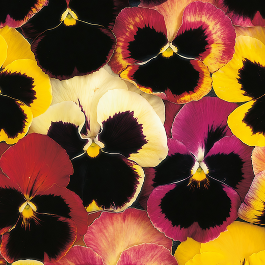 Pansy Seeds Extra Large Flower Mixed Colors