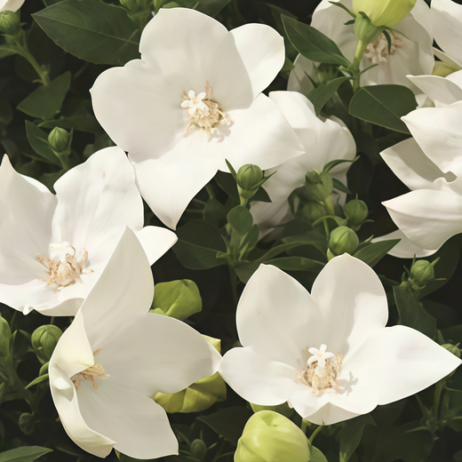 Balloon Flower Seeds - White