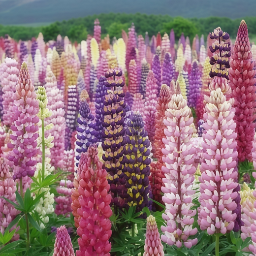 Lupine Seeds - Seven Color Mix