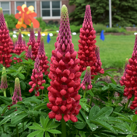 Lupine Seeds - Red
