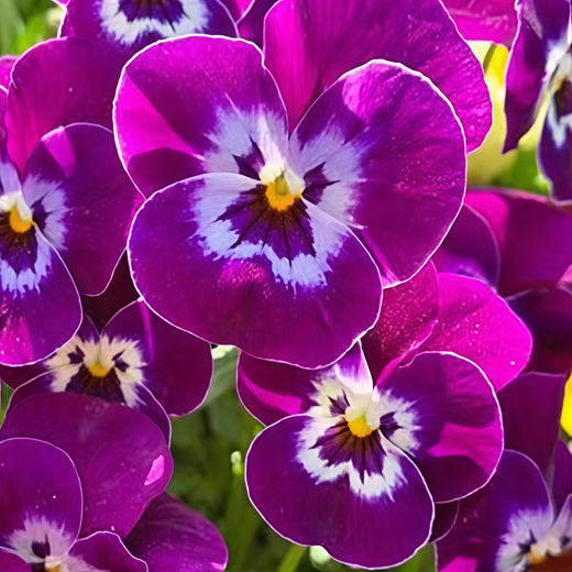 Dark Purple Viola Seeds