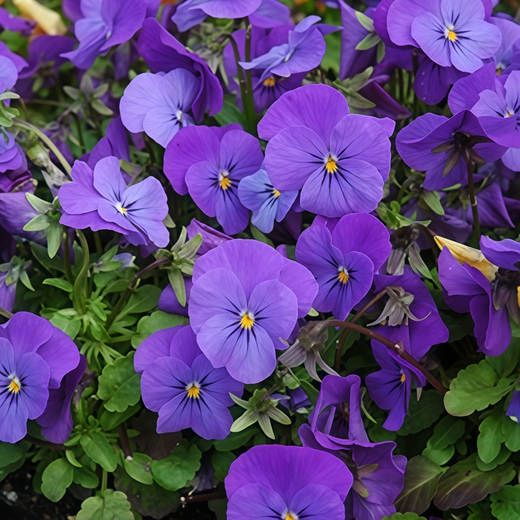 Pansy Seeds - Blue