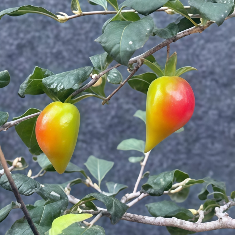 Capsicum Annuum Var. - Peach Larger Packet High Germination 600-3000 Onsaleseeds