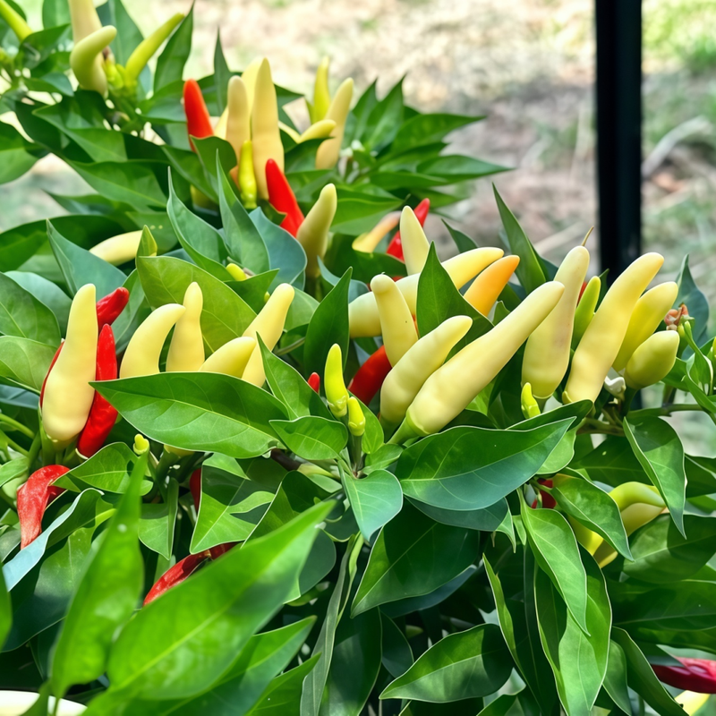 Capsicum Annuum Var. - Conoides Multicolored Larger Packet High Germination 600-2500 Onsaleseeds
