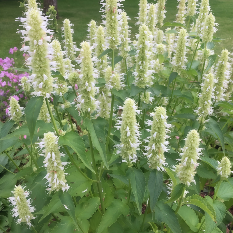 Agastache Rugosa Seeds - White Larger Packet High Germination 600-30000 Onsaleseeds