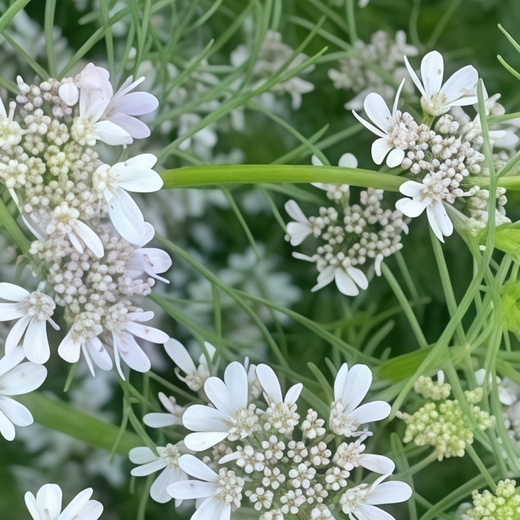 Green White Cilantro Seeds