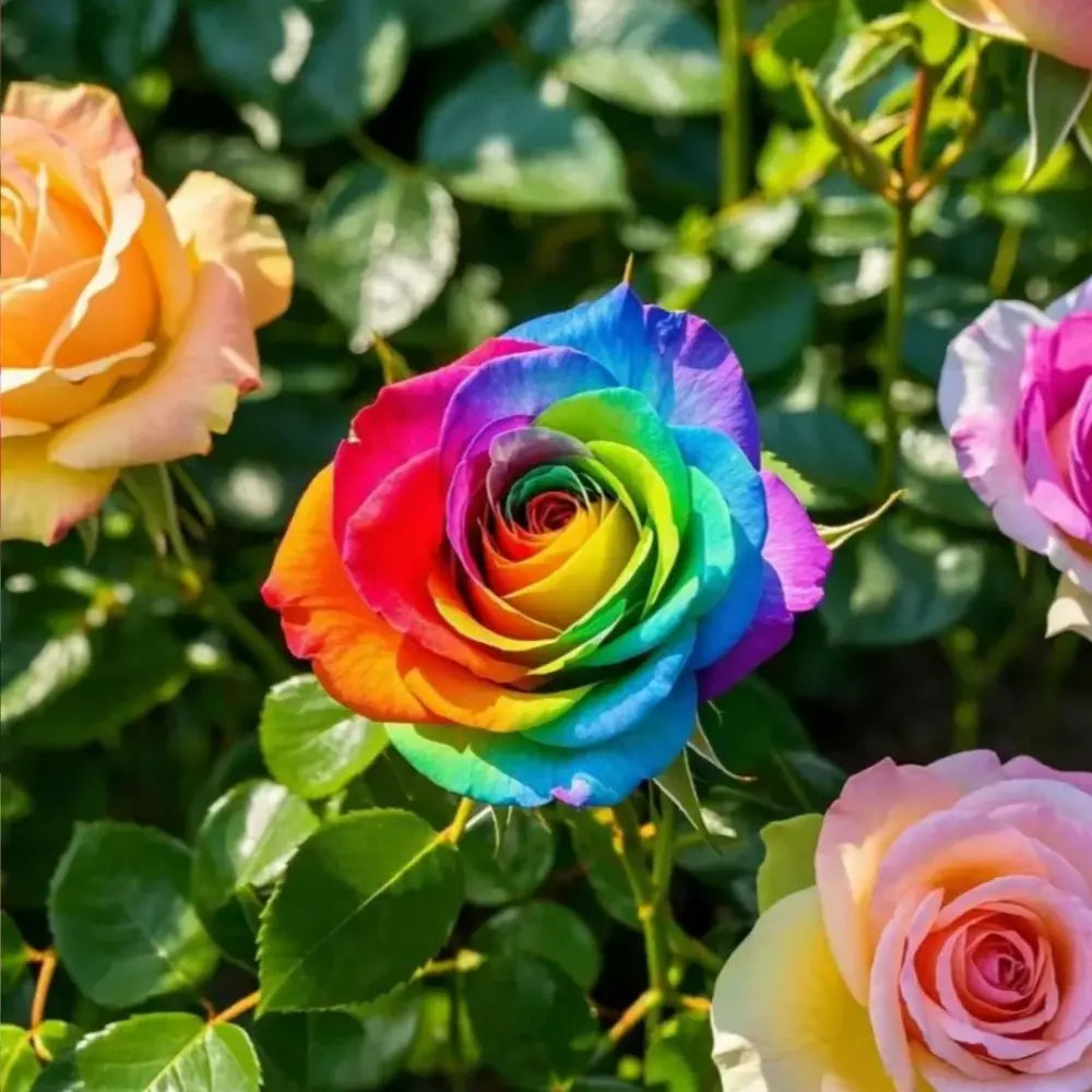 Rainbow Rose Flower Seeds